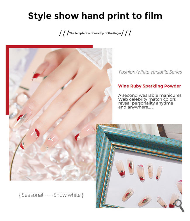 Presione la aplicaci&oacute;n de u&ntilde;as