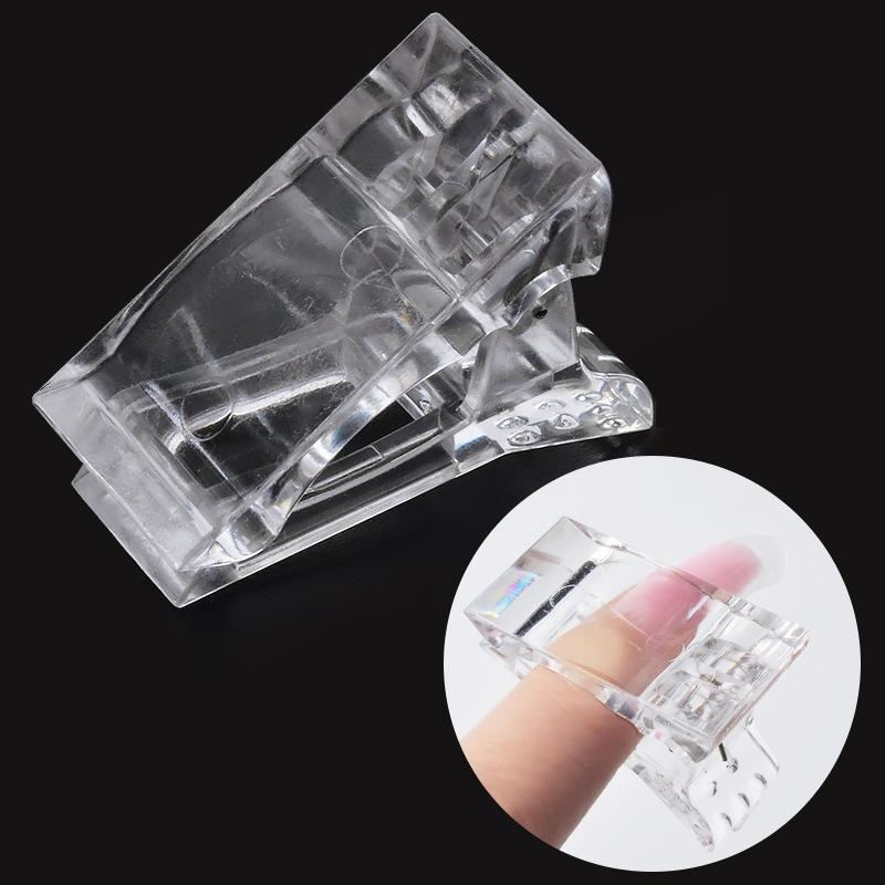 Clips de uñas de cristal de construcción rápida de gel polivinílico al por mayor para manicura Diy