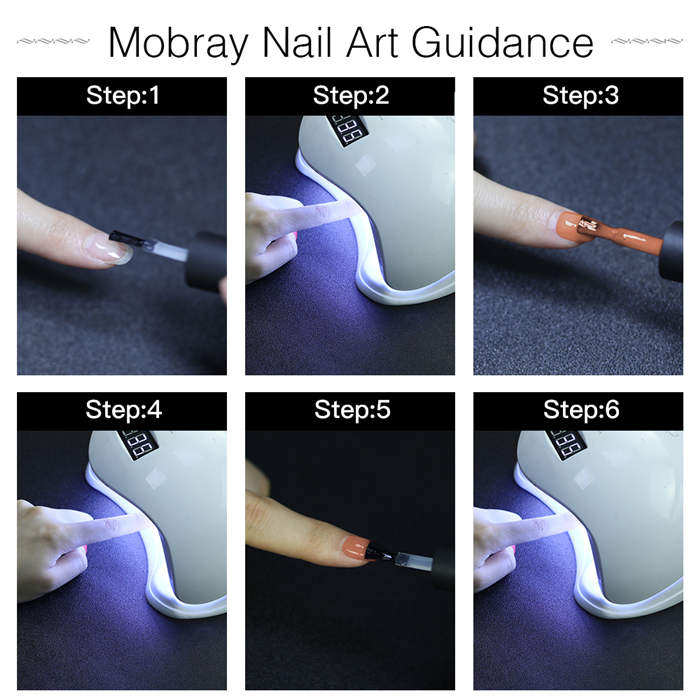 Etiqueta privada de gel de color de alta calidad