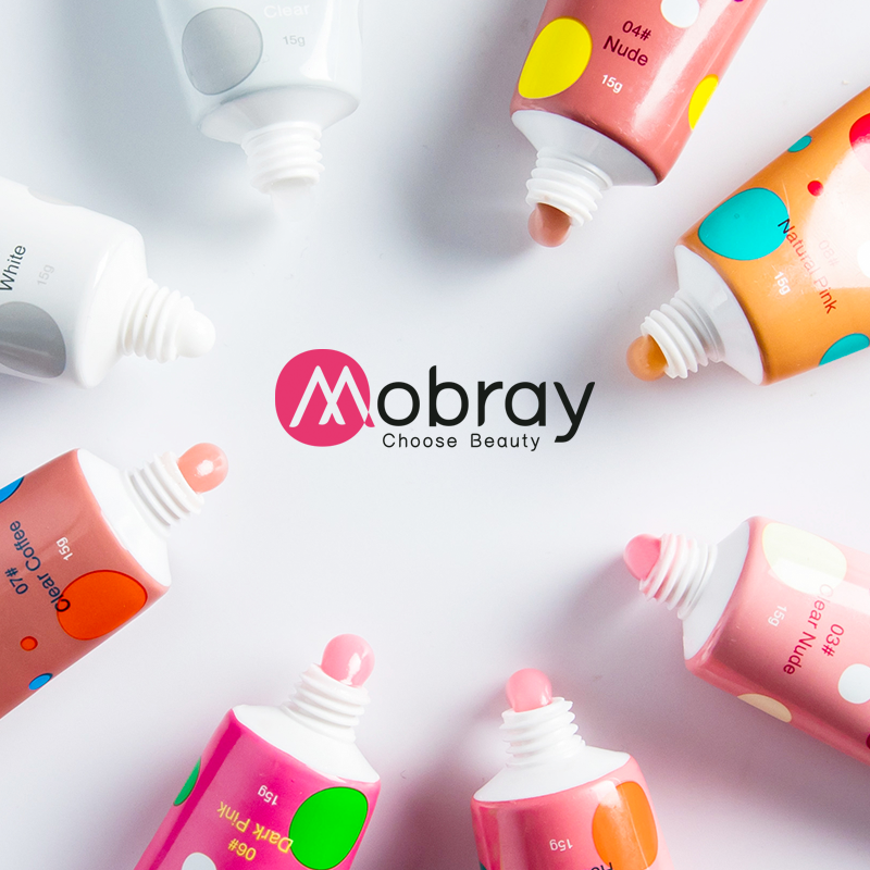 Mobray, proveedor mayorista de ultramar, Crystal Poly Gel, establece una muestra gratis