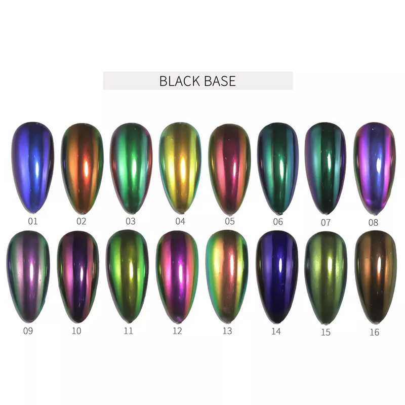 Tarjeta de color de gel de u&ntilde;as