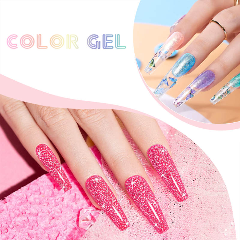 suministro de gel de u&ntilde;as de etiqueta privada