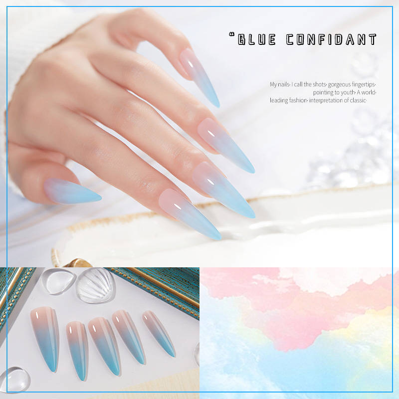 Presione el gel de u&ntilde;as