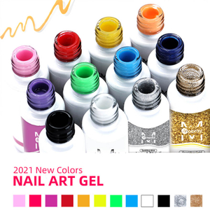 Nuevas matrices de actualización Matrices Nail Art Paint Spider Gel Gel Polish Supplio de etiqueta personalizada