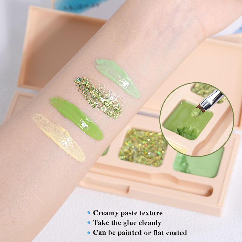 Muestra de suministro de u&ntilde;as de etiqueta privada